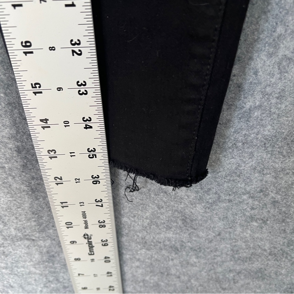 FRANK & EILEEN Women Sligo Denim Ankle Jeans Raw hem Black Size 27 - Picture 12 of 13